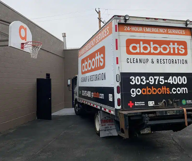 Abbott's restoration truck